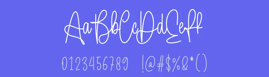 Wedding is Comming Handwritten Font by creativeletter — Script Handwritten Font — thumbnail 3
