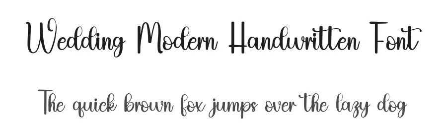Wedding Modern Handwritten Font by inermediaSTUDIO — Script Handwritten Font