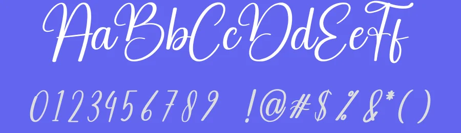 Wedding Monogram Calligraphy Font by creativeletter — Script Handwritten Font — thumbnail 3