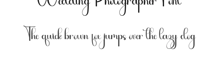 Wedding Photographer Font by inermediaSTUDIO — Script Handwritten Font