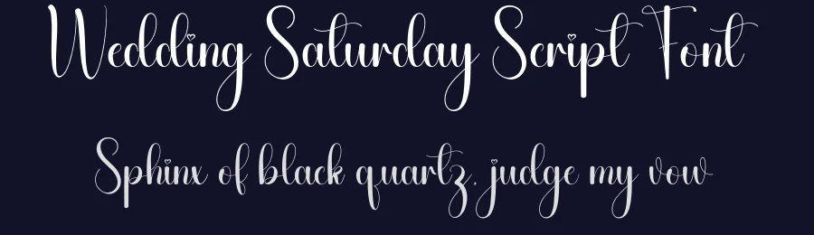 Wedding Saturday Script Font by andikastudio — Script Handwritten Font — thumbnail 2