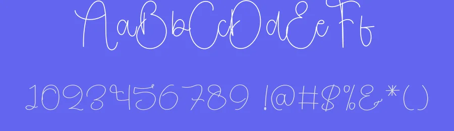 Wedding – Simple Handwritten Font by freshtypeink — Script Handwritten Font — thumbnail 3