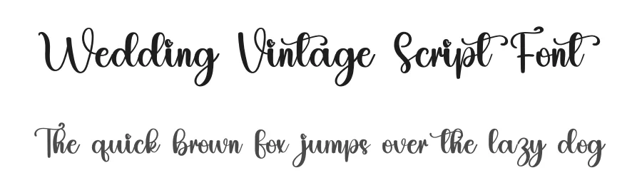 Wedding Vintage Script Font by inermediaSTUDIO — Script Handwritten Font