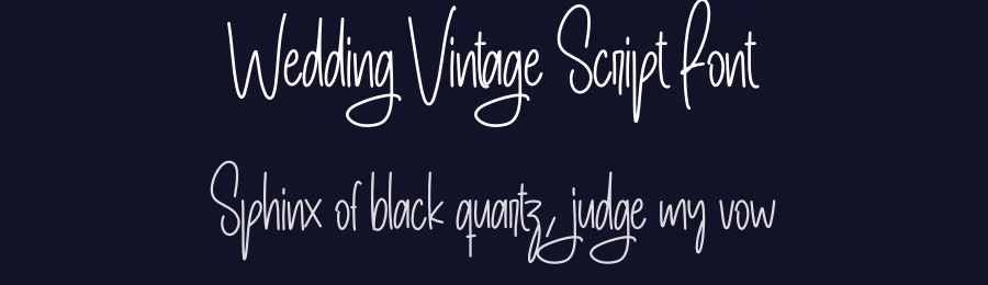 Wedding Vintage Script Font by creativeletter — Script Handwritten Font — thumbnail 2