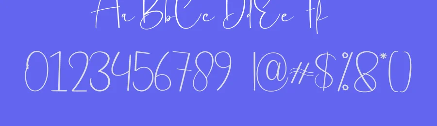 Wedding Weekday – Natural Script Handwritten Font by creativeletter — Script Handwritten Font — thumbnail 3