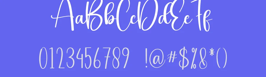 Weddingday – Elegant Script Handwritten Font by creativeletter — Script Handwritten Font — thumbnail 3
