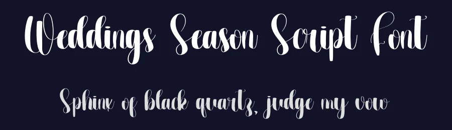 Weddings Season Script Font by inermediaSTUDIO — Script Handwritten Font — thumbnail 2