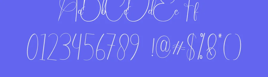 Wednesday Calligraphy Font by creativeletter — Script Handwritten Font — thumbnail 3