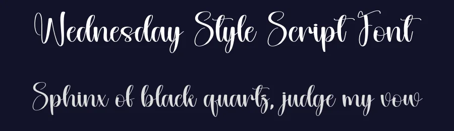 Wednesday Style Script Font by andikastudio — Script Handwritten Font — thumbnail 2