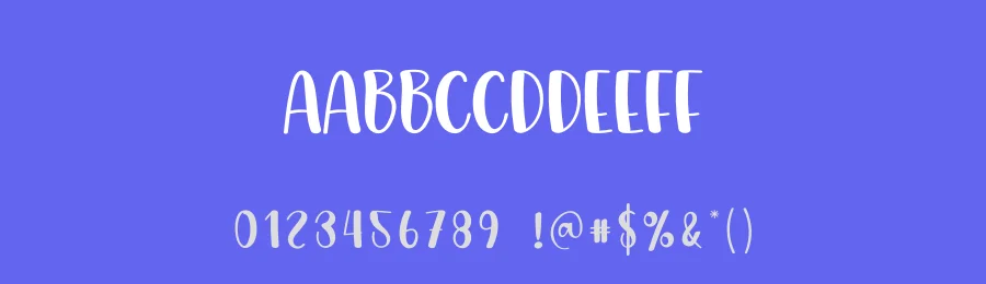 Weekend Snow Display Font by creativeletter — Display Font — thumbnail 3