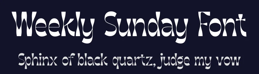 Weekly Sunday Font by timelesstype.co — Serif Font — thumbnail 2