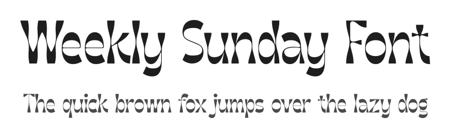 Weekly Sunday Font by timelesstype.co — Serif Font