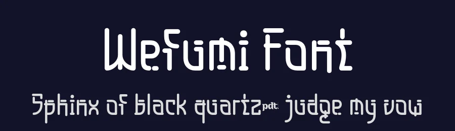 Wefumi Font by productype — Decorative Font — thumbnail 2