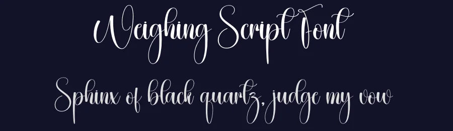 Weighing Script Font by creativeletter — Script Handwritten Font — thumbnail 2