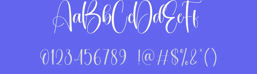 Weight Calligraphy Font by creativeletter — Script Handwritten Font — thumbnail 3