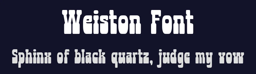 Weiston Font by Letterhend Studio — Slab Serif Font — thumbnail 2