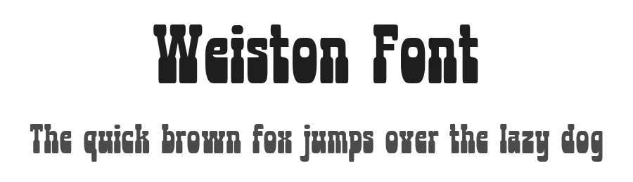 Weiston Font by Letterhend Studio — Slab Serif Font