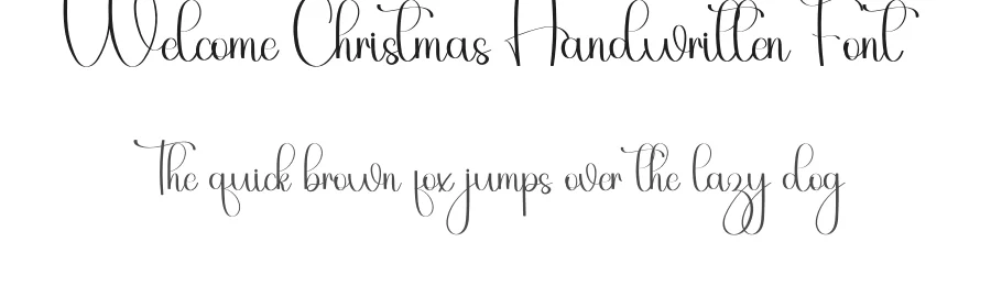 Welcome Christmas Handwritten Font by inermediaSTUDIO — Script Handwritten Font