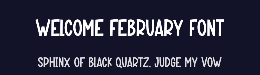 Welcome February Font by creativeletter — Script Handwritten Font — thumbnail 2