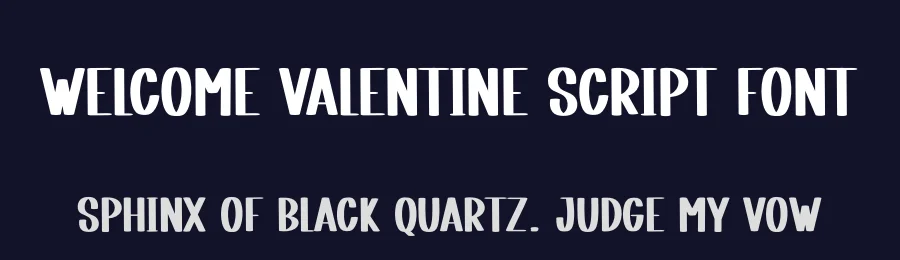 Welcome Valentine Script Font by creativeletter — Script Handwritten Font — thumbnail 2