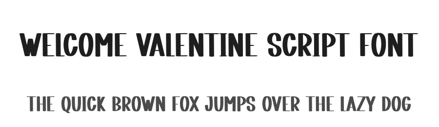 Welcome Valentine Script Font by creativeletter — Script Handwritten Font