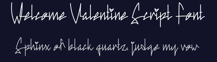 Welcome Valentine Script Font by levincreative — Script Handwritten Font — thumbnail 2
