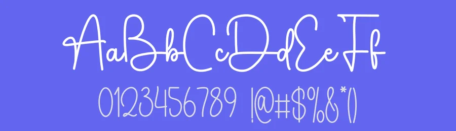 Welcoming Handwritten Font by freshtypeink — Script Handwritten Font — thumbnail 3