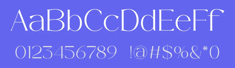 Welerya – Elegant Display Serif Font by SURATMI — Display Font — thumbnail 3