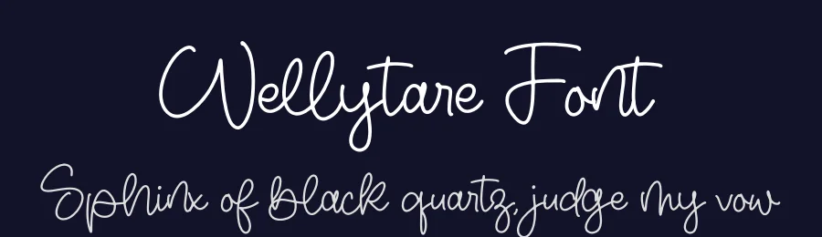 Wellytare Font by perspectype — Script Handwritten Font — thumbnail 2