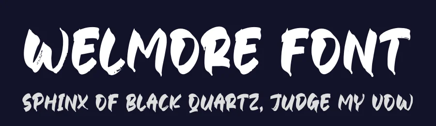 Welmore Font by perspectype — Script Handwritten Font — thumbnail 2