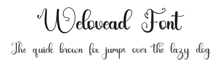 Welovead Font by inermediaSTUDIO — Script Handwritten Font