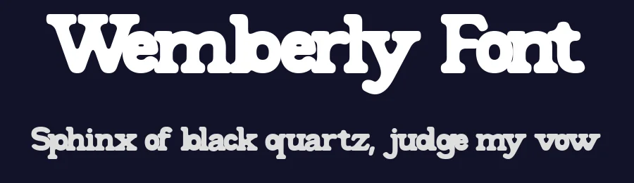 Wemberly Font by Muksalcreative — Decorative Font — thumbnail 2