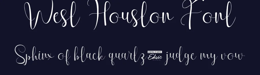 West Houston Font by edricstudio — Script Handwritten Font — thumbnail 2