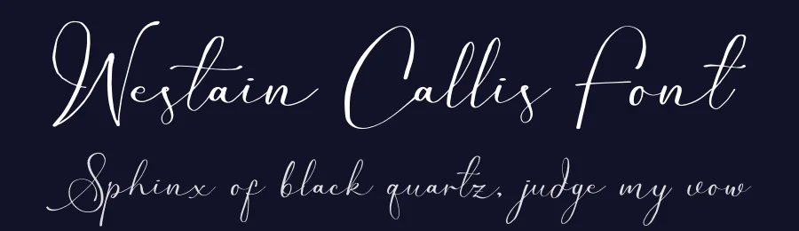 Westain Callis Font by Denustudios — Serif Font — thumbnail 2