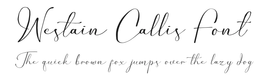 Westain Callis Font by Denustudios — Serif Font