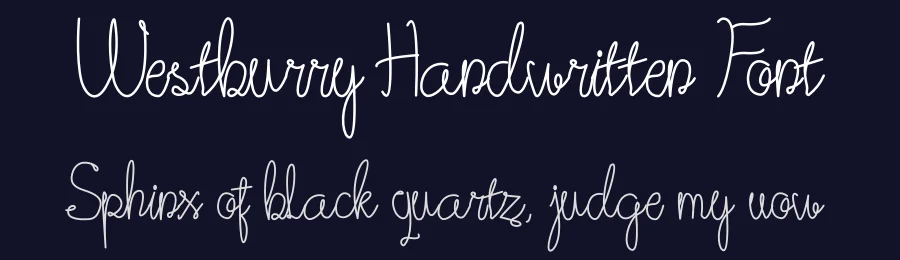 Westburry Handwritten Font by Muhammad Wahyudin — Script Handwritten Font — thumbnail 2