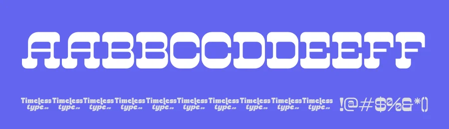 Westburth – Western Display Font by timelesstype.co — Display Font — thumbnail 3