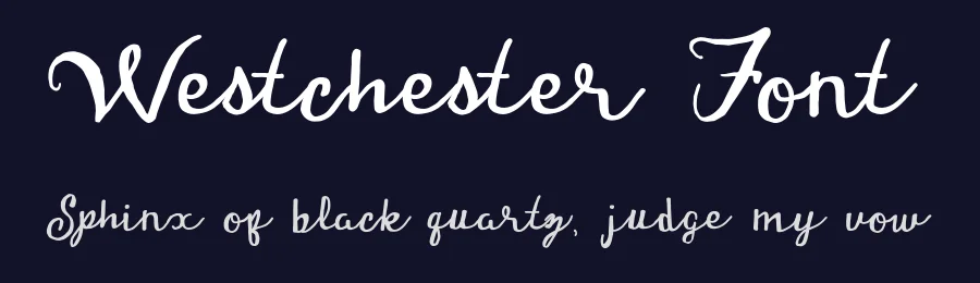 Westchester Font by Pixel Surplus — Script Handwritten Font — thumbnail 2