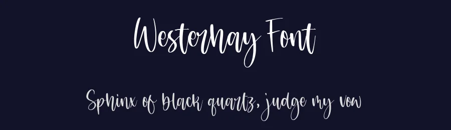 Westerhay Font by metafontsy — Script Handwritten Font — thumbnail 2