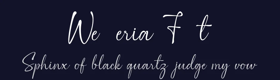 Westeria Font by Icreatype — Script Handwritten Font — thumbnail 2