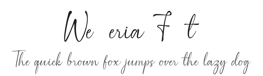 Westeria Font by Icreatype โ Script Handwritten Font