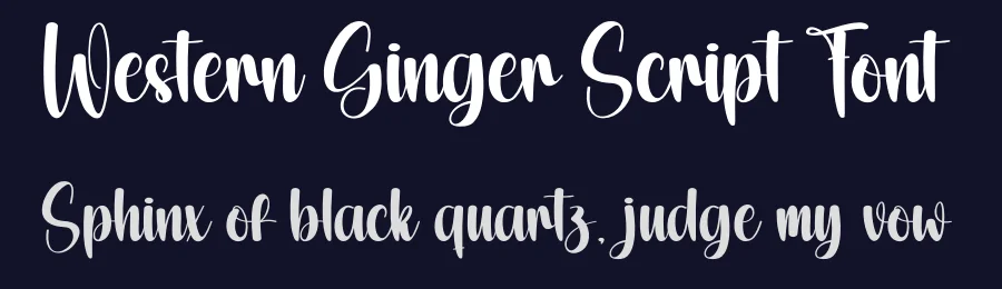 Western Ginger Script Font by creativeletter — Script Handwritten Font — thumbnail 2