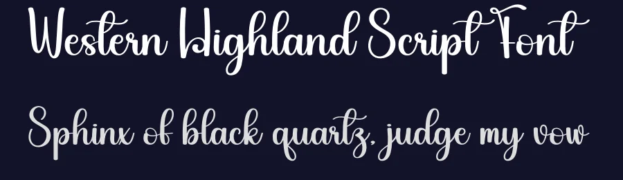 Western Highland Script Font by creativeletter — Script Handwritten Font — thumbnail 2