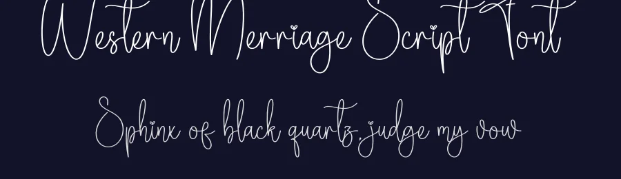 Western Merriage Script Font by creativeletter — Script Handwritten Font — thumbnail 2