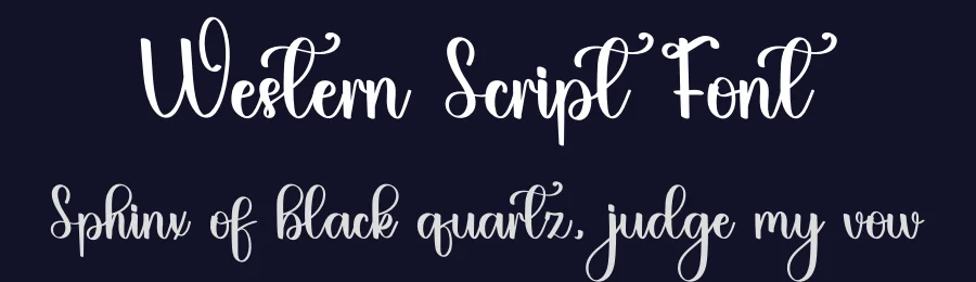 Western Script Font by inermediaSTUDIO — Script Handwritten Font — thumbnail 2