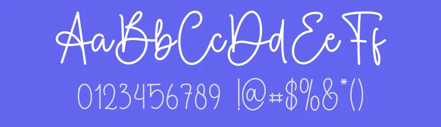 Western Valentine – Modern Handwritten Font by freshtypeink — Script Handwritten Font — thumbnail 3