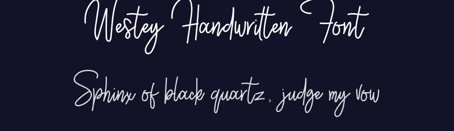 Westey Handwritten Font by sizimon — Script Handwritten Font — thumbnail 2
