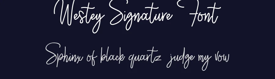 Westey Signature Font by sizimon — Script Handwritten Font — thumbnail 2