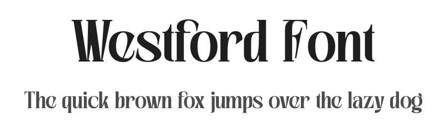 Westford Font by Illushvara Design — Serif Font