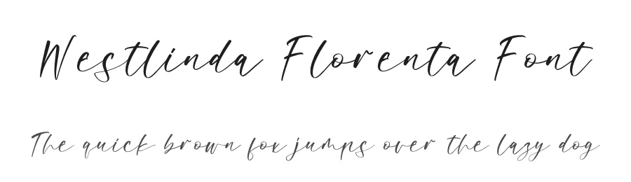 Westlinda Florenta Font by letterfabric — Script Handwritten Font
